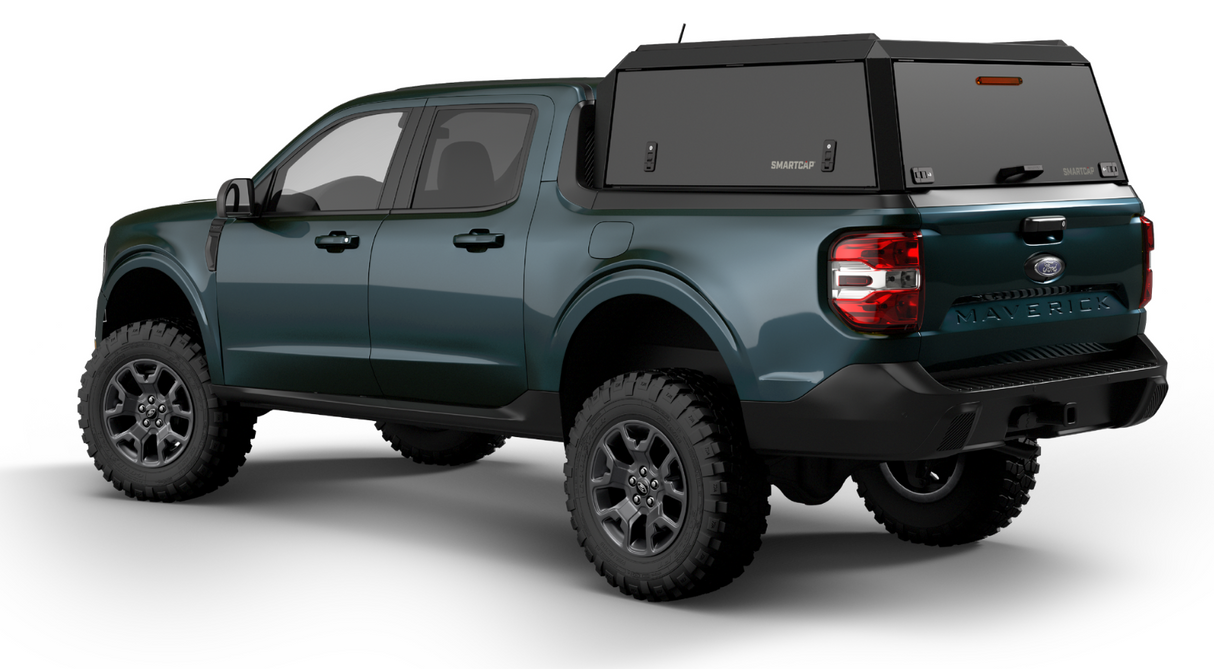 RSI SmartCap - Ford Maverick Truck Bed Cap Edge Hatchback Matte Black 22-26 Ford Maverick 4.5 Foot Short Bed - EH0339-BN