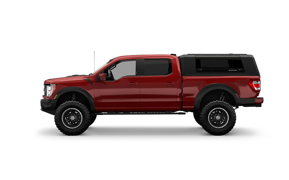 RSI SmartCap - F-150 Truck Bed Cap SmartCapEVO Sport Matte Black For 21-24 Ford F-150 6.5 Foot Standard Bed SmartCap - EV0307-MB