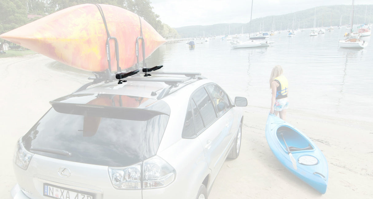 Rhino Rack - Folding J Style Extension Roof Mount Kayak Rack - S512X
