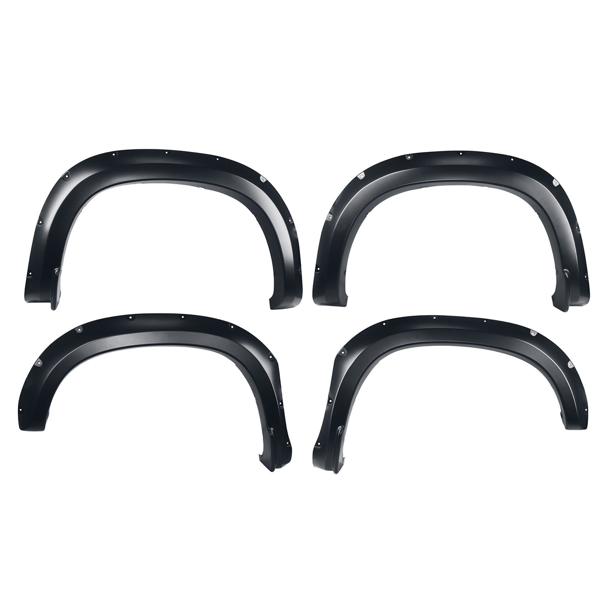 TrailFx - Pocket Style Fender Flares For Chevrolet Silverado 1500 (TFC3005S)
