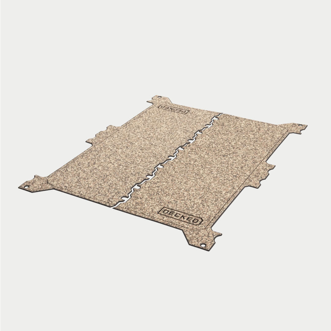Decked - Traction Mat Full-size Short - EVA foam mat for top of full-size short vX Drawer Systems - A0072-TMXS-CMO