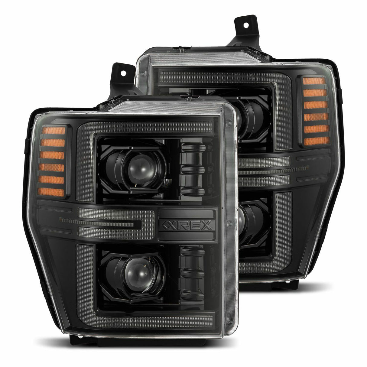 AlphaRex 880313 LED Projector Headlights in Alpha-Black
