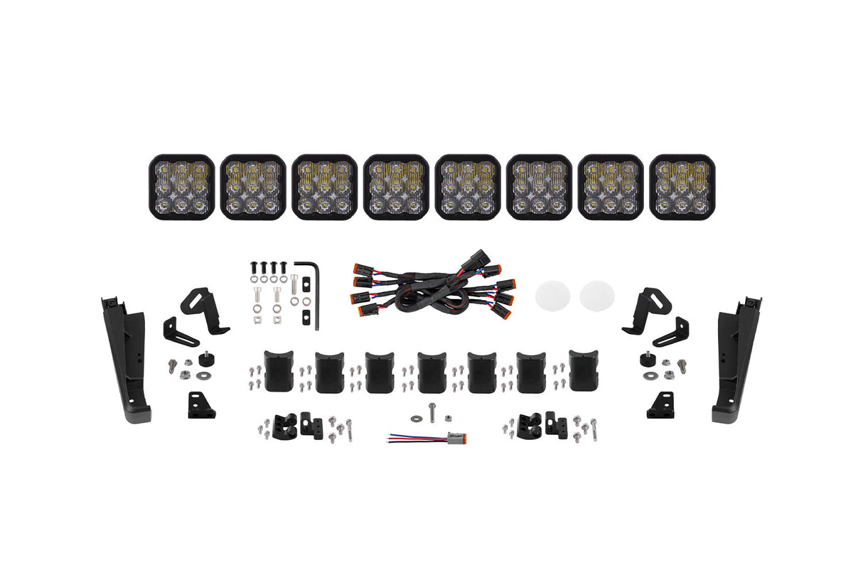 Diode Dynamics / Kuat - DEK 47" Wide Upgrade Kit 7-Pod SS5 Pro White Driving - DD8888