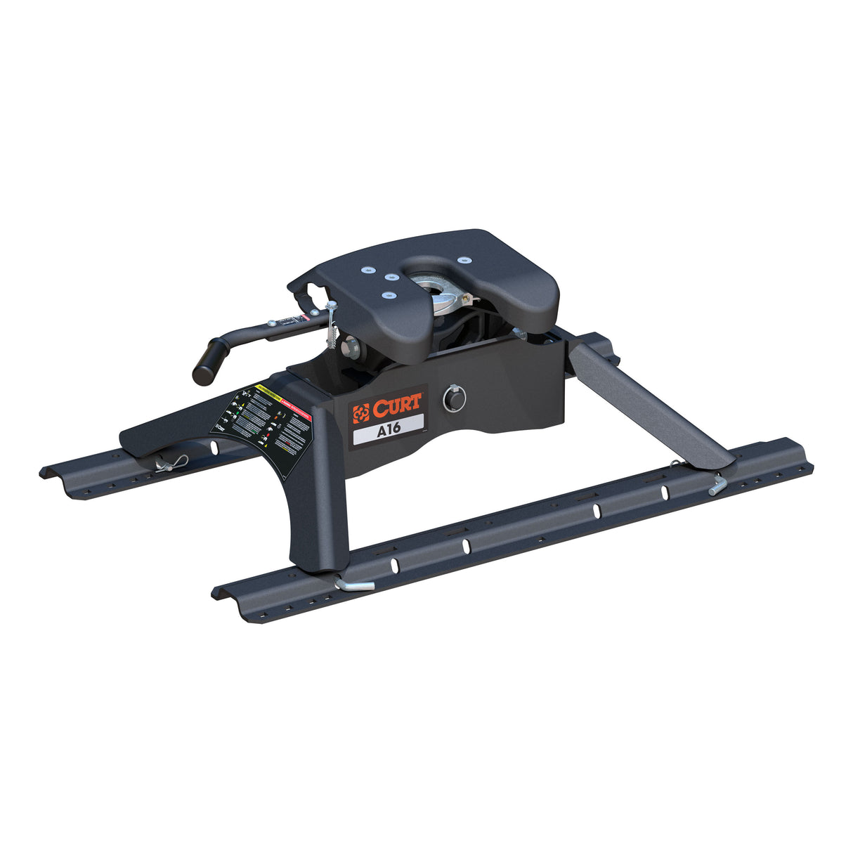 Curt - A16 5th Wheel Hitch with Rails - 16121