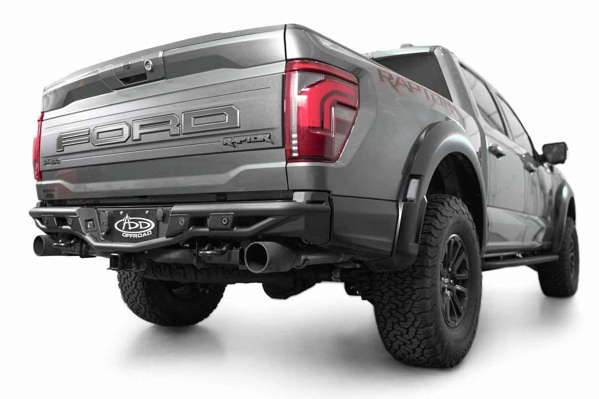 Addictive Desert Designs - 2021-2024 Ford F-150 Raptor Race Series Rear Bumper - R210225090103