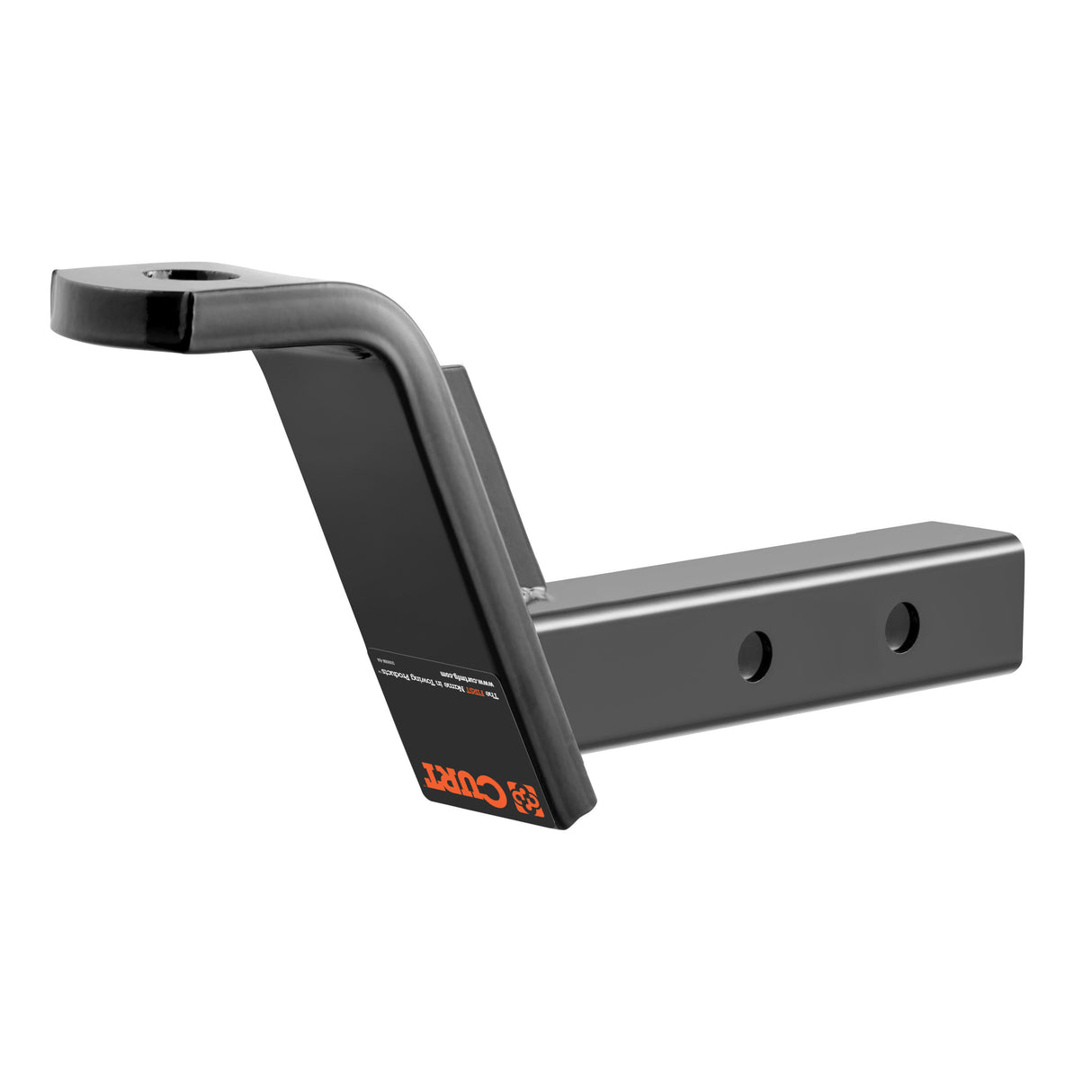 Curt - Dual-Length Ball Mount (2" Shank, 7,500 lbs., 6" Drop, 9-1/4" or 12-1/4" Long) - 45240