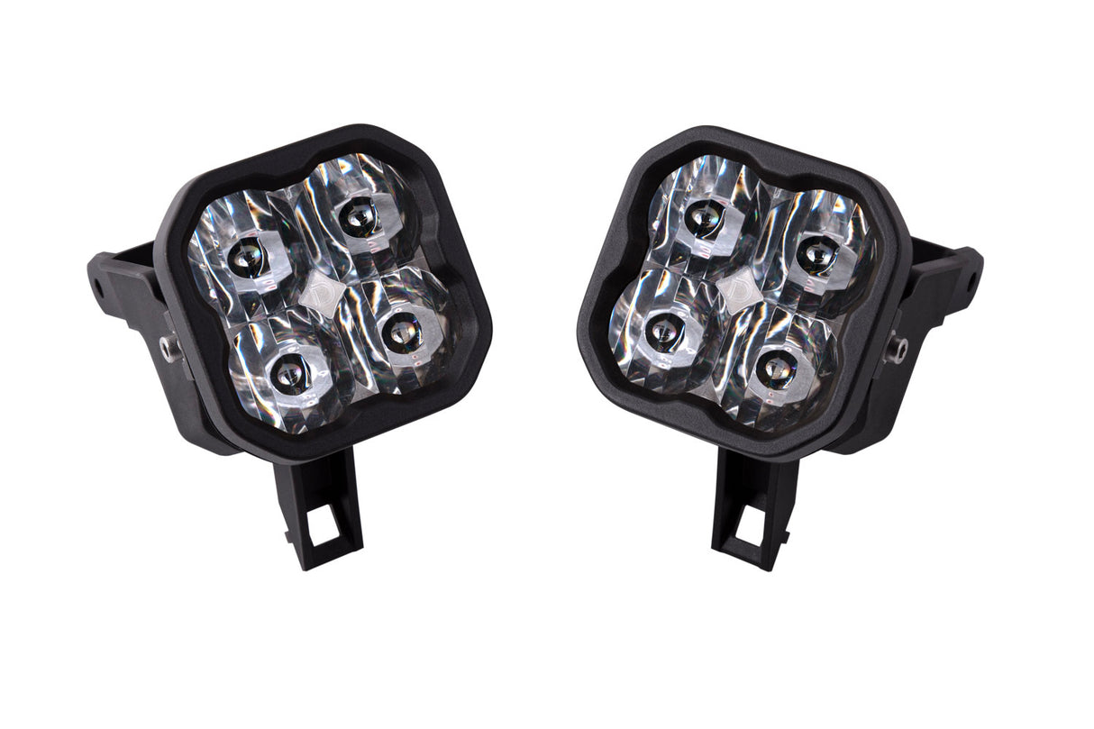 Diode Dynamics - SS3 Pro Type SDX Kit ABL White SAE Fog - DD7104