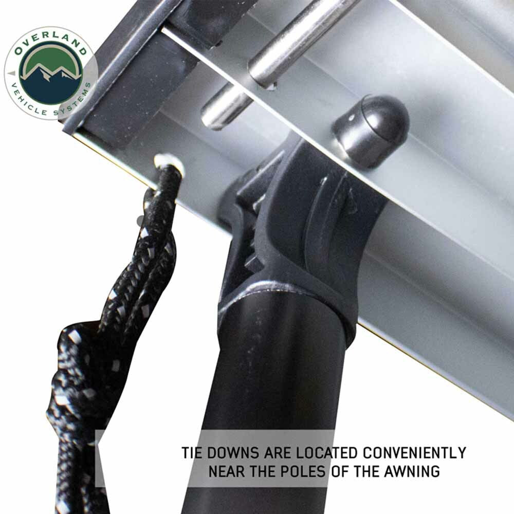 Overland Vehicle Systems - Nomadic Awning 4.5 The Perfect 4.5 Awning with Black Cover - 18039909