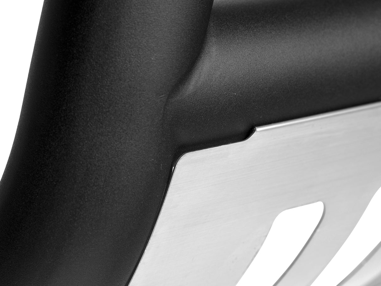 Armordillo 2006-2010 Mercury Mountaineer Classic Bull Bar - Matte Black W/Aluminum Skid Plate
