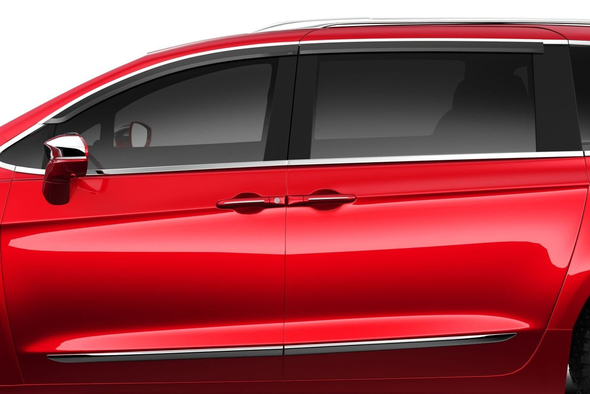 Husky 2884062 Low Profile Side Window Deflector 4PC 2024 Chrysler Pacifica