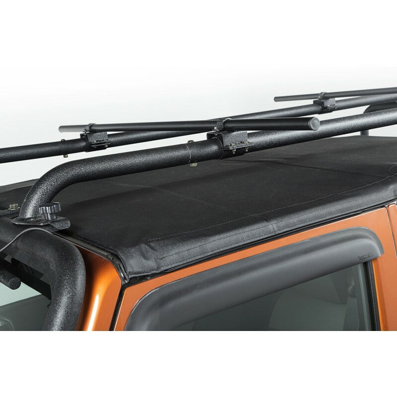 Rugged Ridge - Rugged Ridge 11703.11 Sherpa Roof Rack Crossbars, Round, 56.5 inches; 07-18 Jeep Wrangler JK - 11703.11