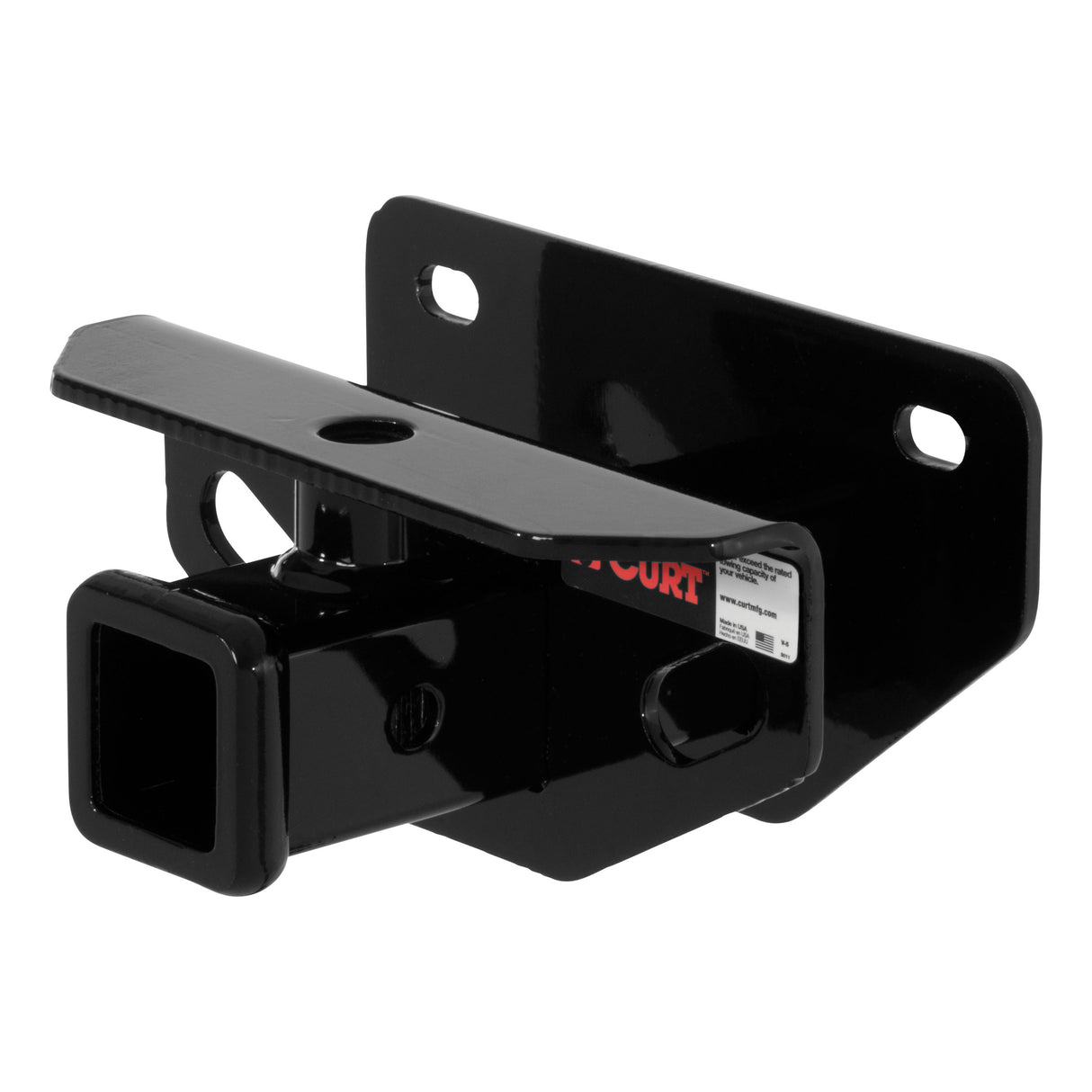 Curt - Class 3 Trailer Hitch, 2" Receiver, Select Dodge, Ram 1500, 2500, 3500 - 13333