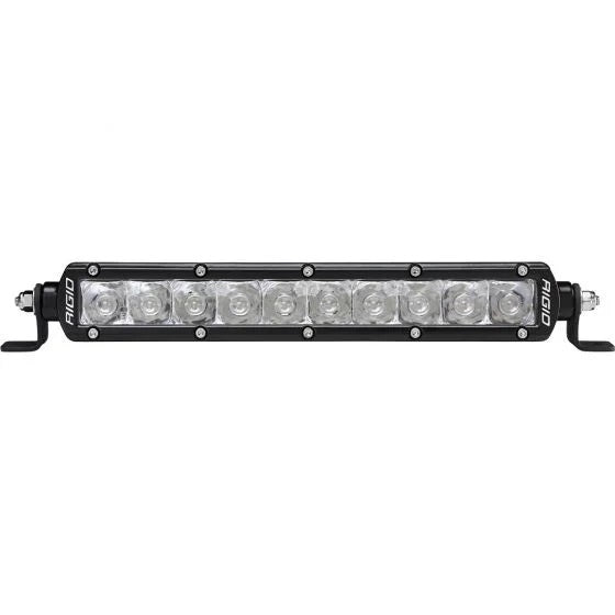 RIGID Industries - 910212EM SR-Series LED Light, E-Mark Certified, Spot Optic, 10 Inch, Black Housing