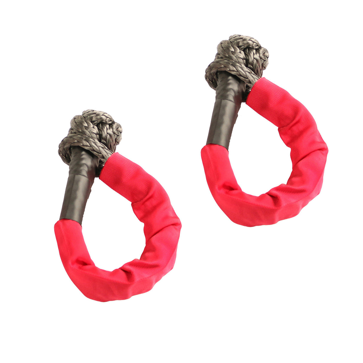 Rugged Ridge 11235.52 Soft Rope Shackle, 7/16 inch, 7500 LBS WLL, Pair