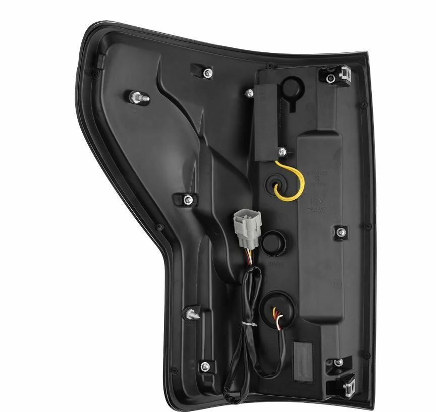 AlphaRex 670032 Prismatic LED Taillights Alpha Black