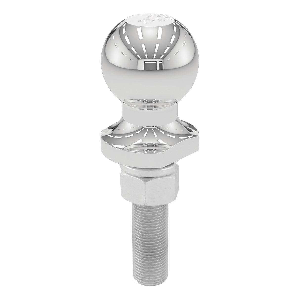 Curt - 1-7/8" Trailer Ball (3/4" x 3" Shank, 2,000 lbs., Chrome) - 40016