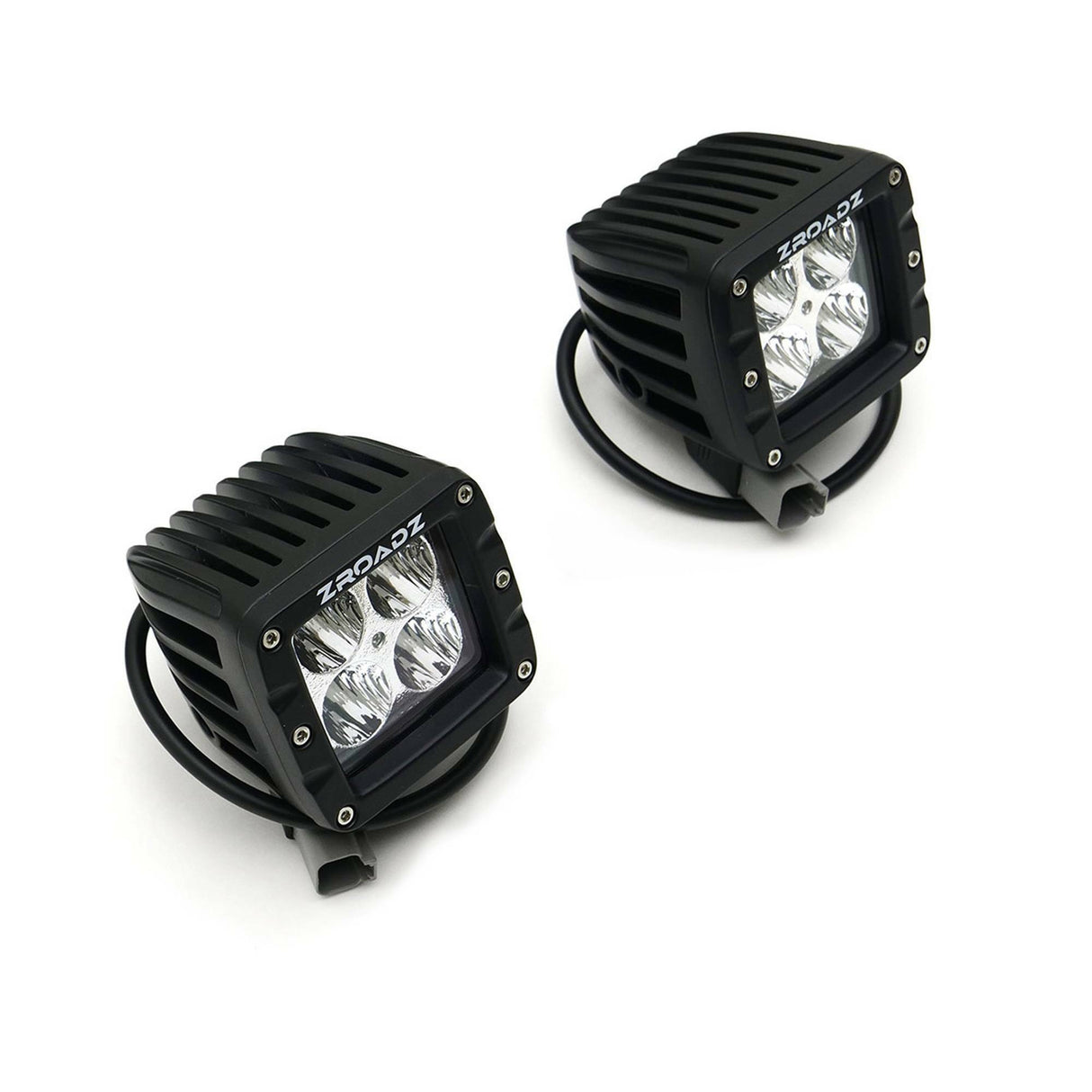 T-Rex Grilles - 1 Pc Small Mesh Mild Steel Stealth Torch Grille Insert - Includes Universal Wiring Harness - 6319321-BR