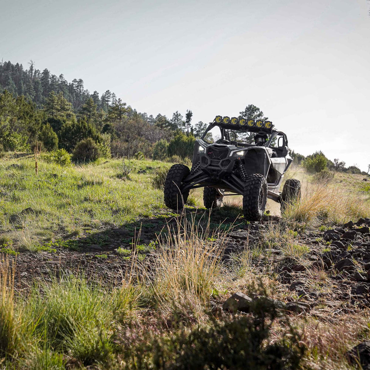 KC Hilites - Gravity LED Pro6 17-19 Can-Am Maverick X3 7-Light 45" LED Light Bar - #91334 - 91334