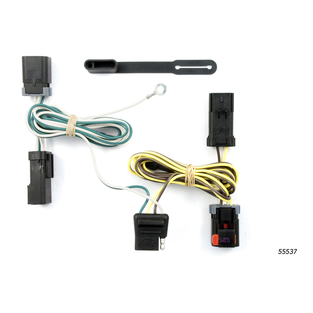 Curt - Custom Wiring, 4-Way Flat, Select Caravan, Grand Caravan, Town and Country - 55537