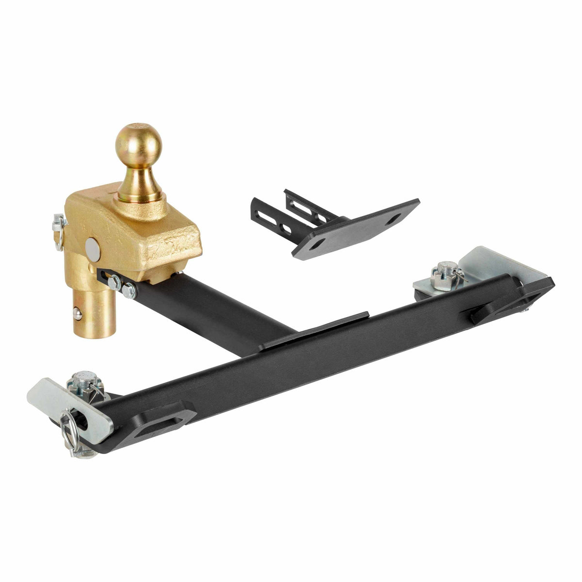 Curt - 60668 RockerBall Multi-Fit OEM Puck System Gooseneck Ball with 4" Offset