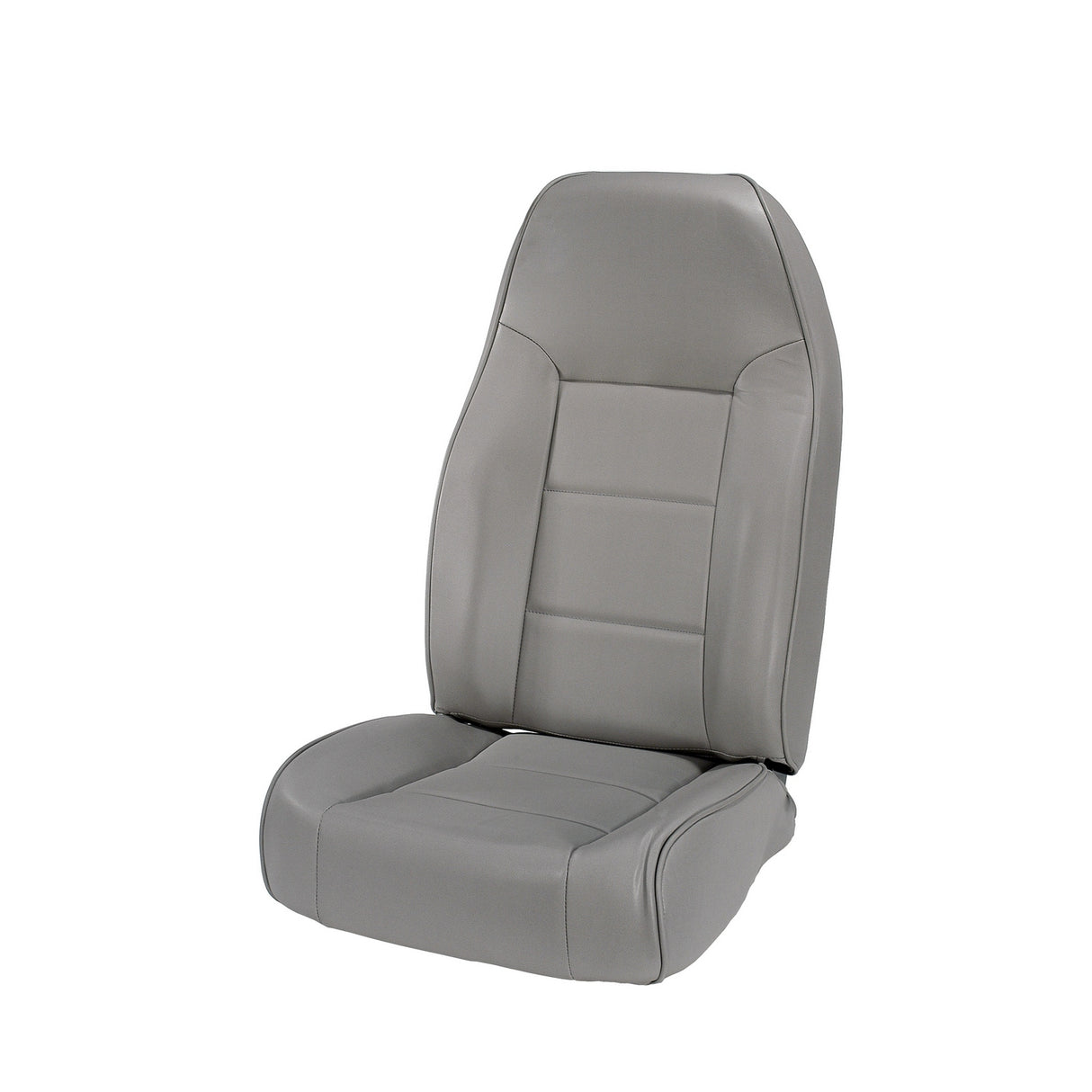 Rugged Ridge - High-Back Front Seat, No-Recline, Gray; 76-02 Jeep CJ/Wrangler YJ/TJ - 13401.09