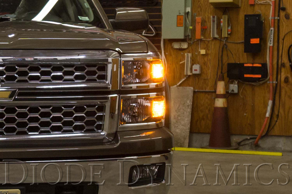 Diode Dynamics - DD0110Q - 7443 HP24 LED Cool White Switchback (four)