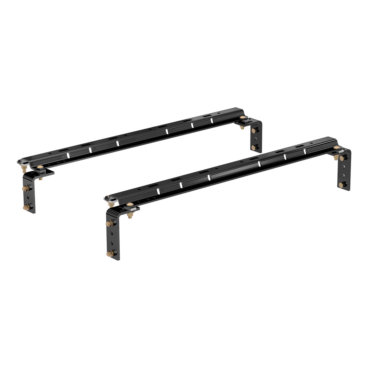 Curt - Universal 5th Wheel Base Rails, 25K (Gloss Black) - 16100