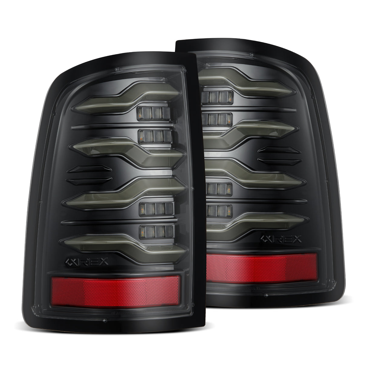 AlphaRex 640003 LED Taillights Alpha Black