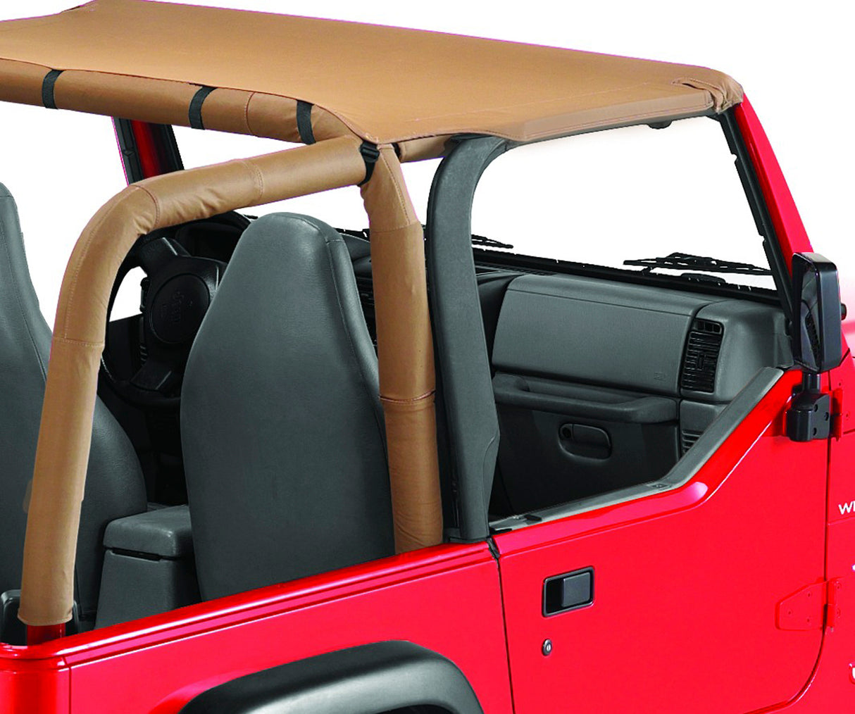 Bestop - 52525-37 - Header Standard Targa Style Bikini Top
