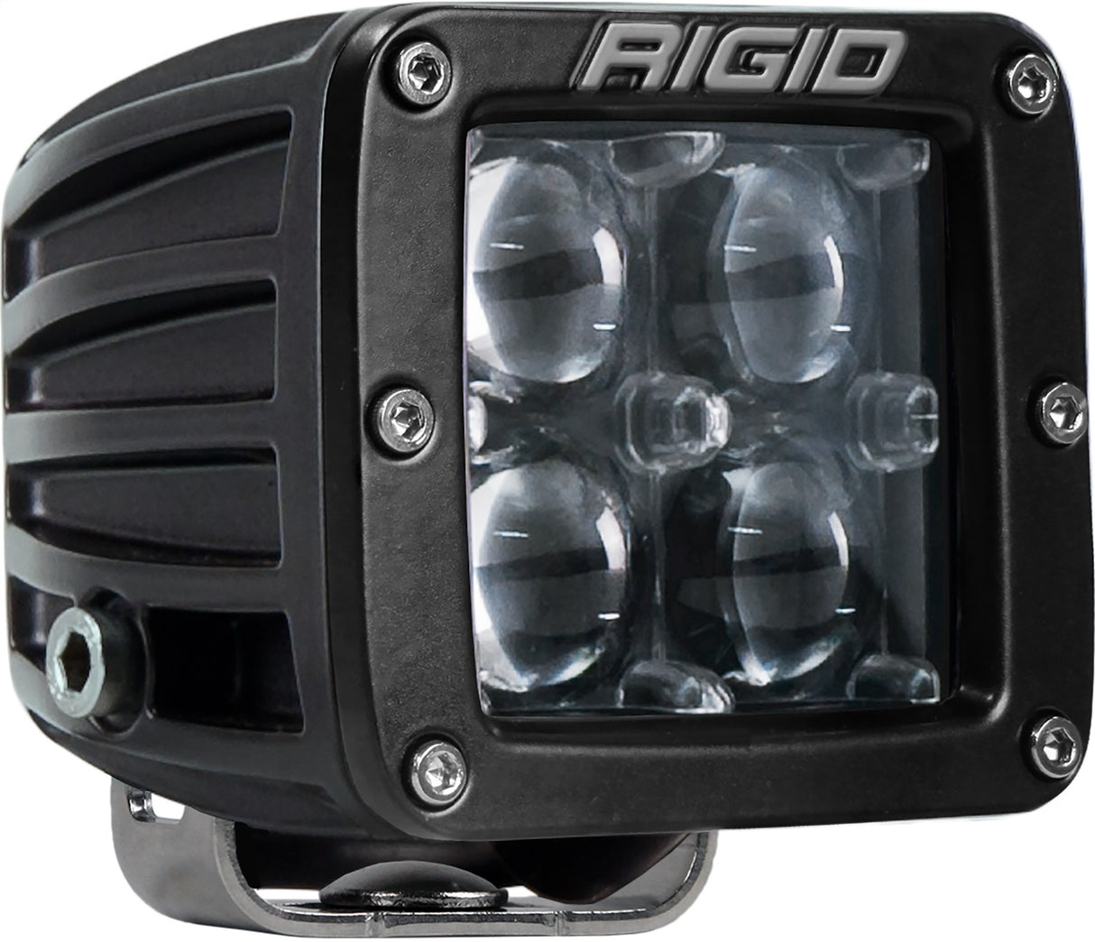 RIGID D-Series PRO Light, Hyperspot Optic, Surface Mount, Black Housing, Single