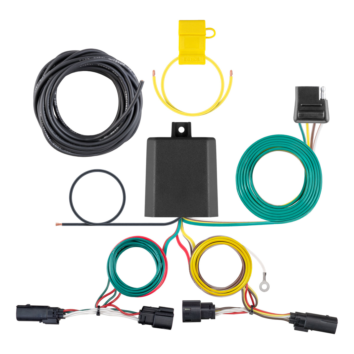 Curt - Custom Wiring Harness, 4-Way Flat Output, Select Chevrolet Trax - 56419