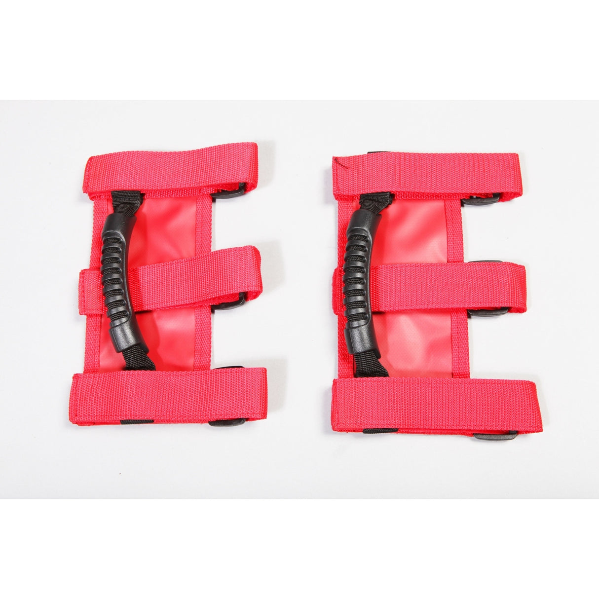 Rugged Ridge 13505.03 Ultimate Grab Handle Kit, Red; 55-21 Jeep CJ/Wrangler / 20-21 Gladiator