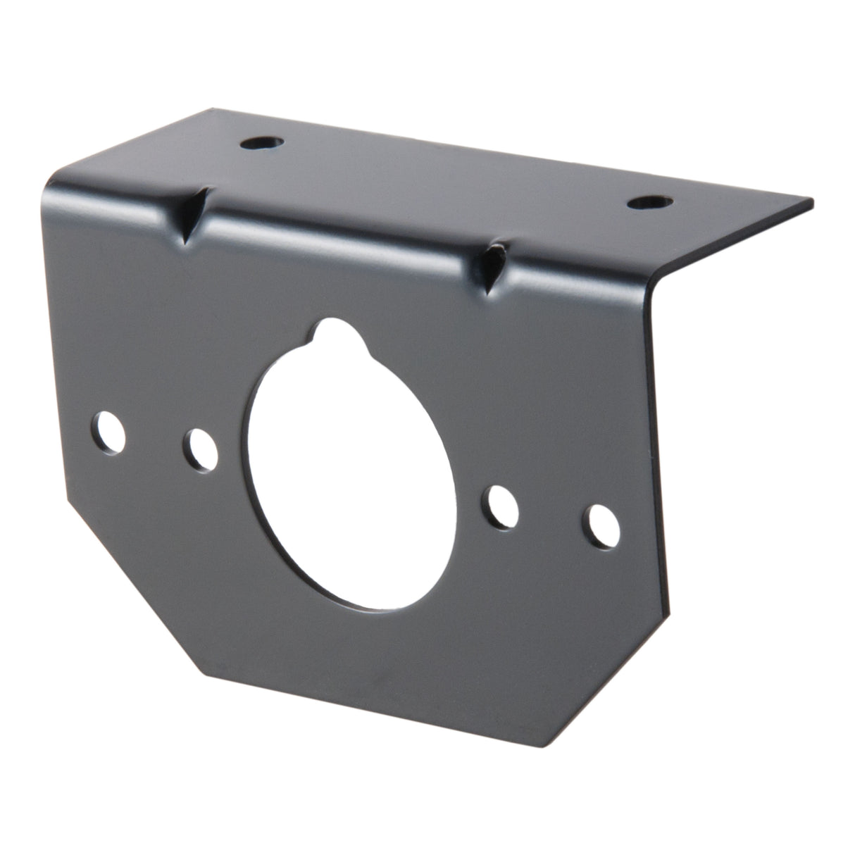 Curt - Connector Mounting Bracket for 4-Way & 6-Way Round (Packaged) - 57208