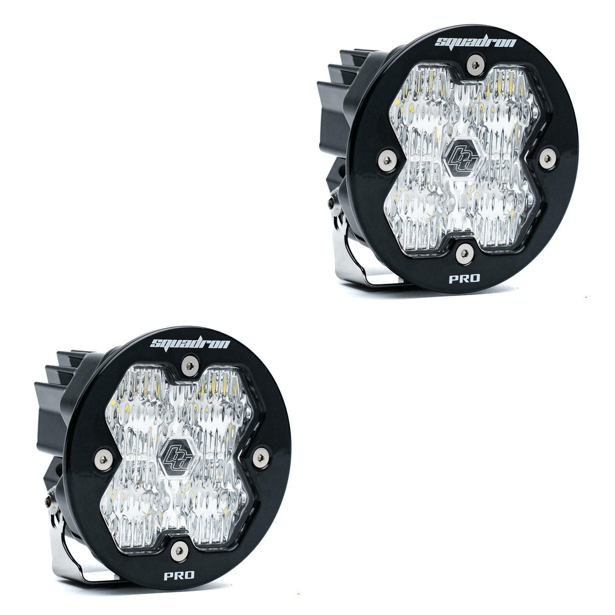 Baja Designs - 59-7805-2NH Squadron-R 2.0 Pro Black LED Auxiliary Light Pod Pair (No Harness)