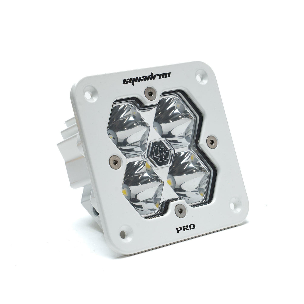 Baja Designs - 49-1001-WT-2 Squadron 2.0 Pro White Flush Mount LED Auxiliary Light Pod