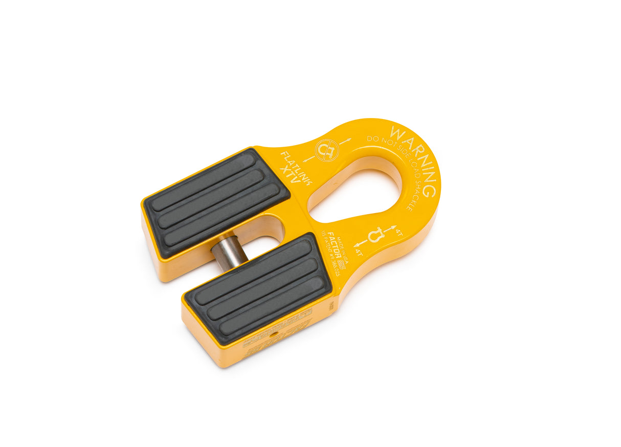 Factor 55 00070-03 FLATLINK XTV WINCH SHACKLE MOUNT -- YELLOW