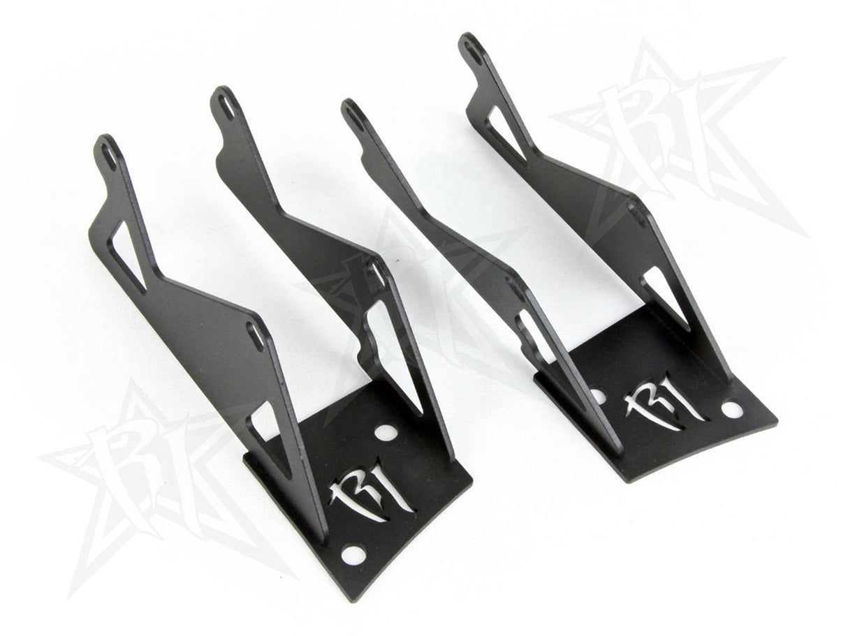 RIGID - Jeep JK 07-17 D-Series Dual D-Series A-Pillar Mounts Kit - 40335