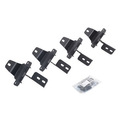 Go Rhino - 6949275 - RB10/RB20 Running Boards - MOUNTING BRACKETS ONLY - Textured Black