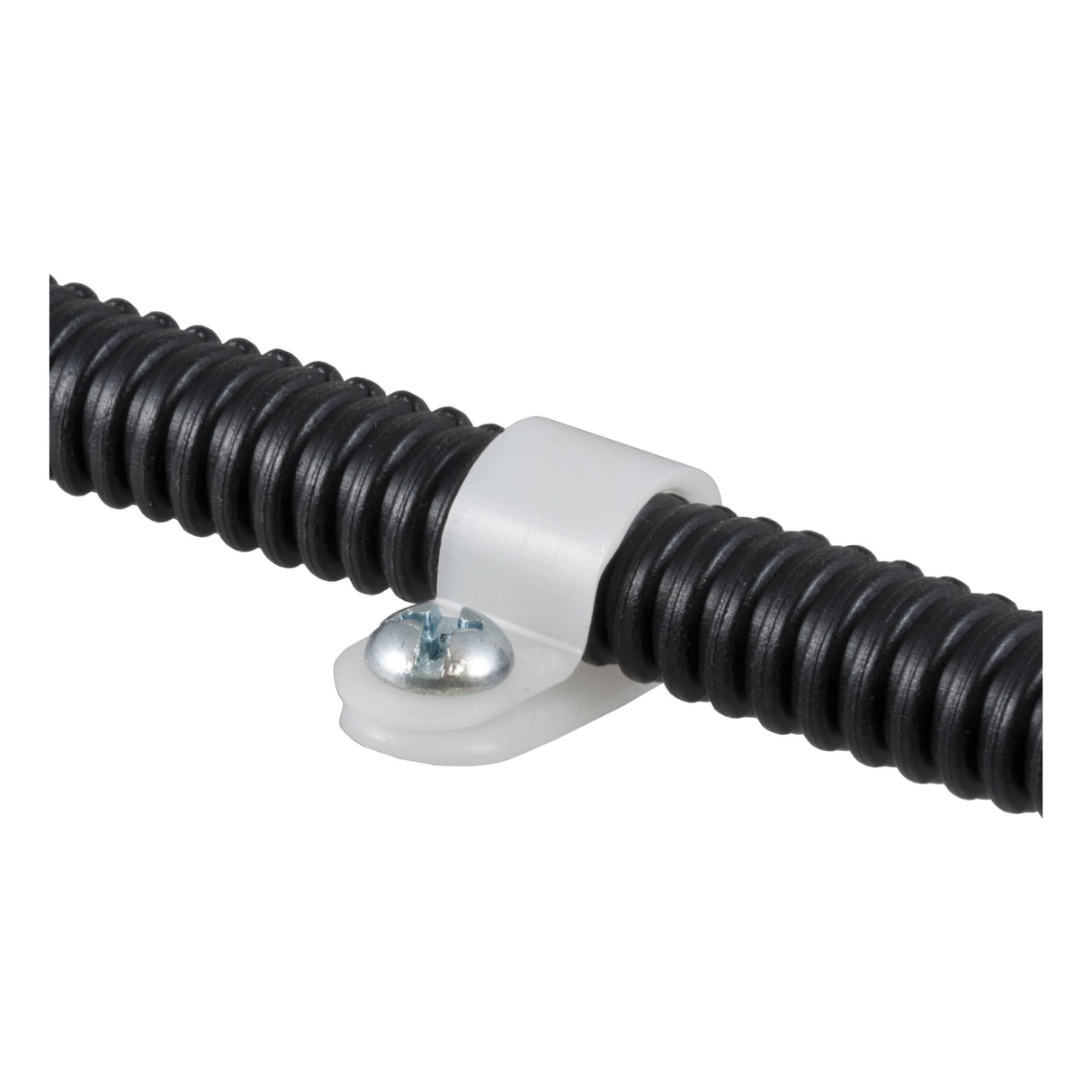 Curt - 3/8" I.D. Convoluted Slit Loom Tube Clamps (25-Pack) - 59828