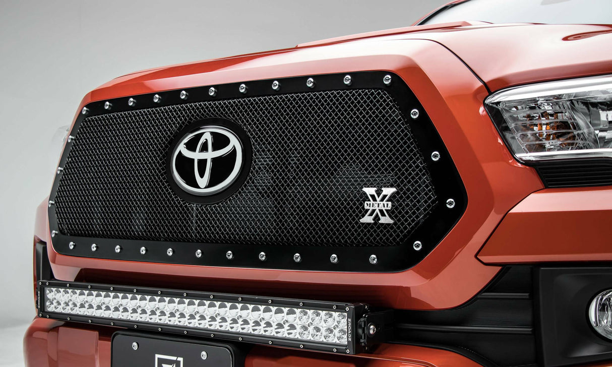 T-Rex Grilles - 1 Pc Small Mesh Mild Steel X-Metal Grille Insert - 6719511