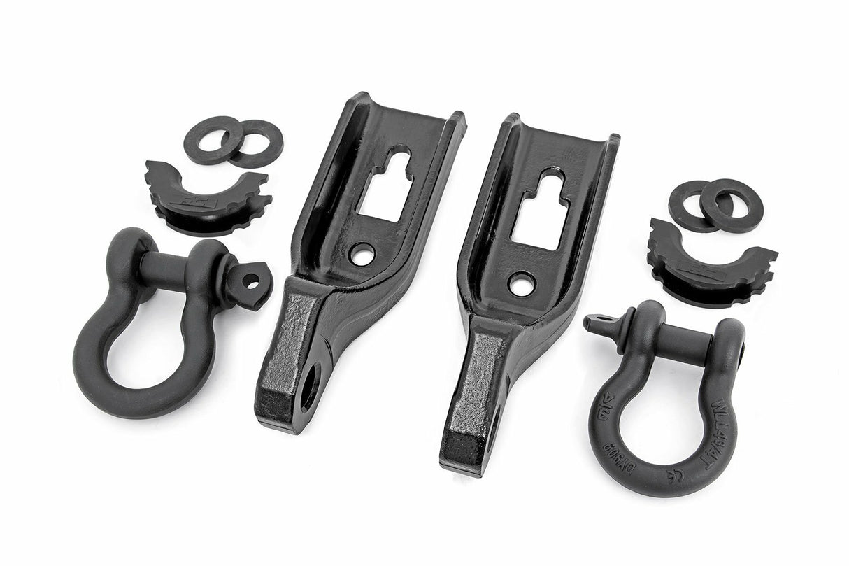 Rough Country RS158 Tow Hook Brackets - RS158