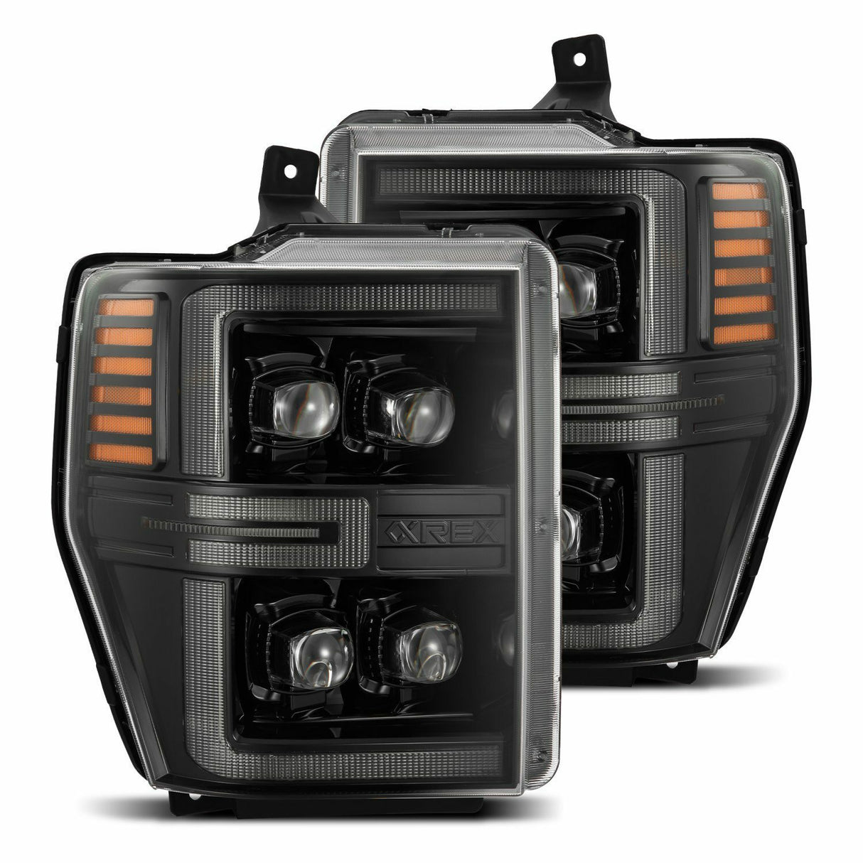 AlphaRex 880311 LED Projector Headlights in Alpha-Black