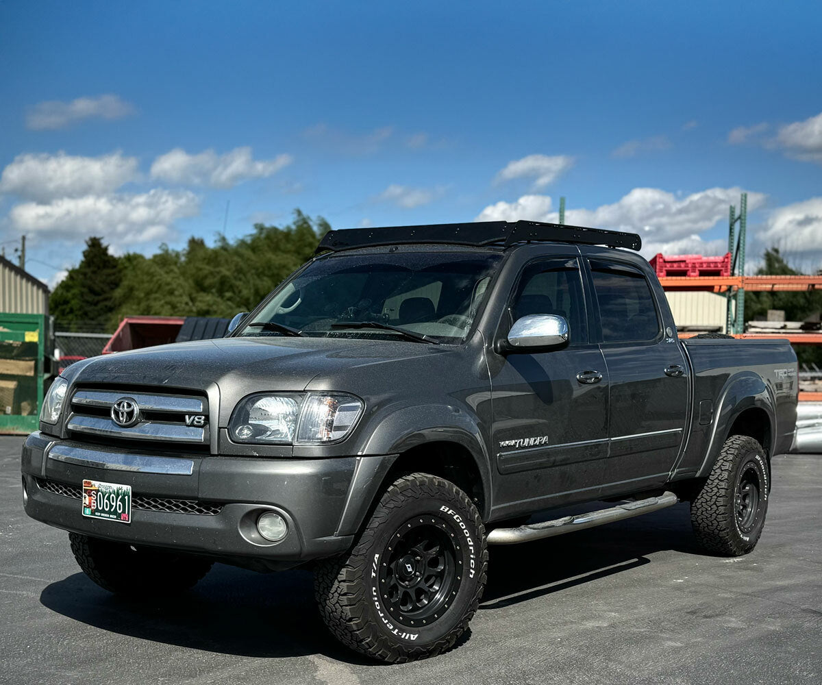 Prinsu - Toyota Tundra Prinsu Double Cab Rack | 2000-2006 - Cutout for 40" Lightbars - 400-000-012-037