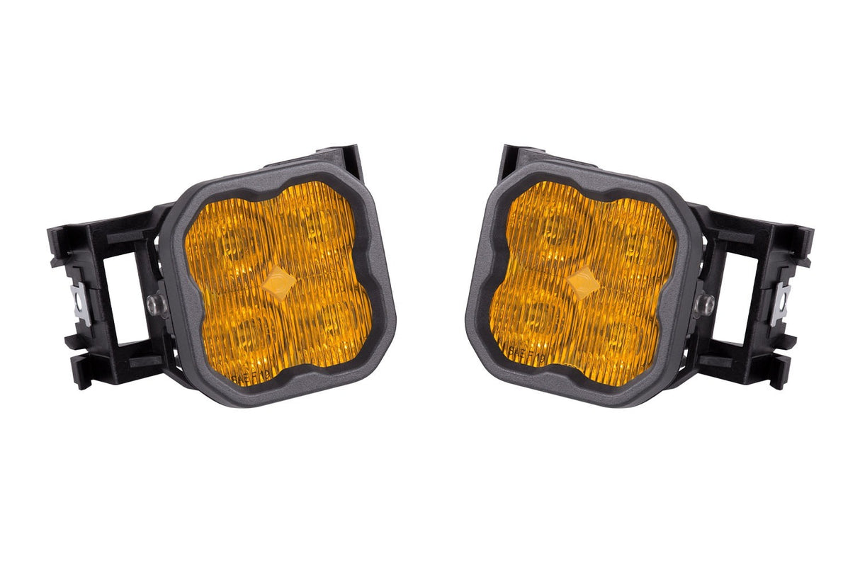 Diode Dynamics - SS3 Max Type X Kit ABL Yellow SAE Fog - DD7136