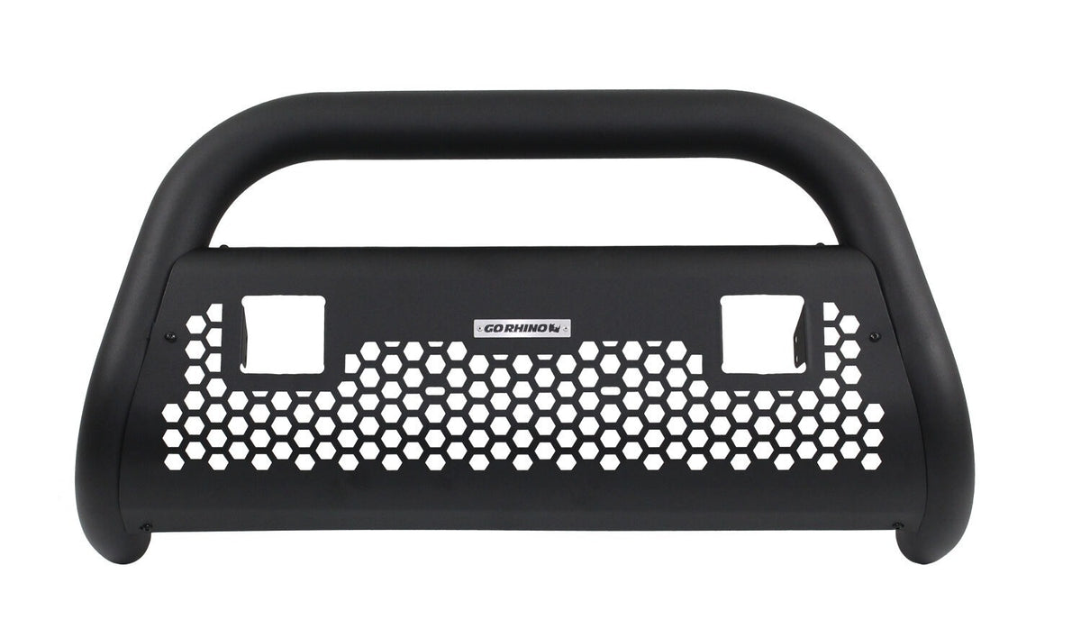 Go Rhino 55326T - RC2 LR Bull Bar with Two 3" Light Openings - Frame Only - Textured Black