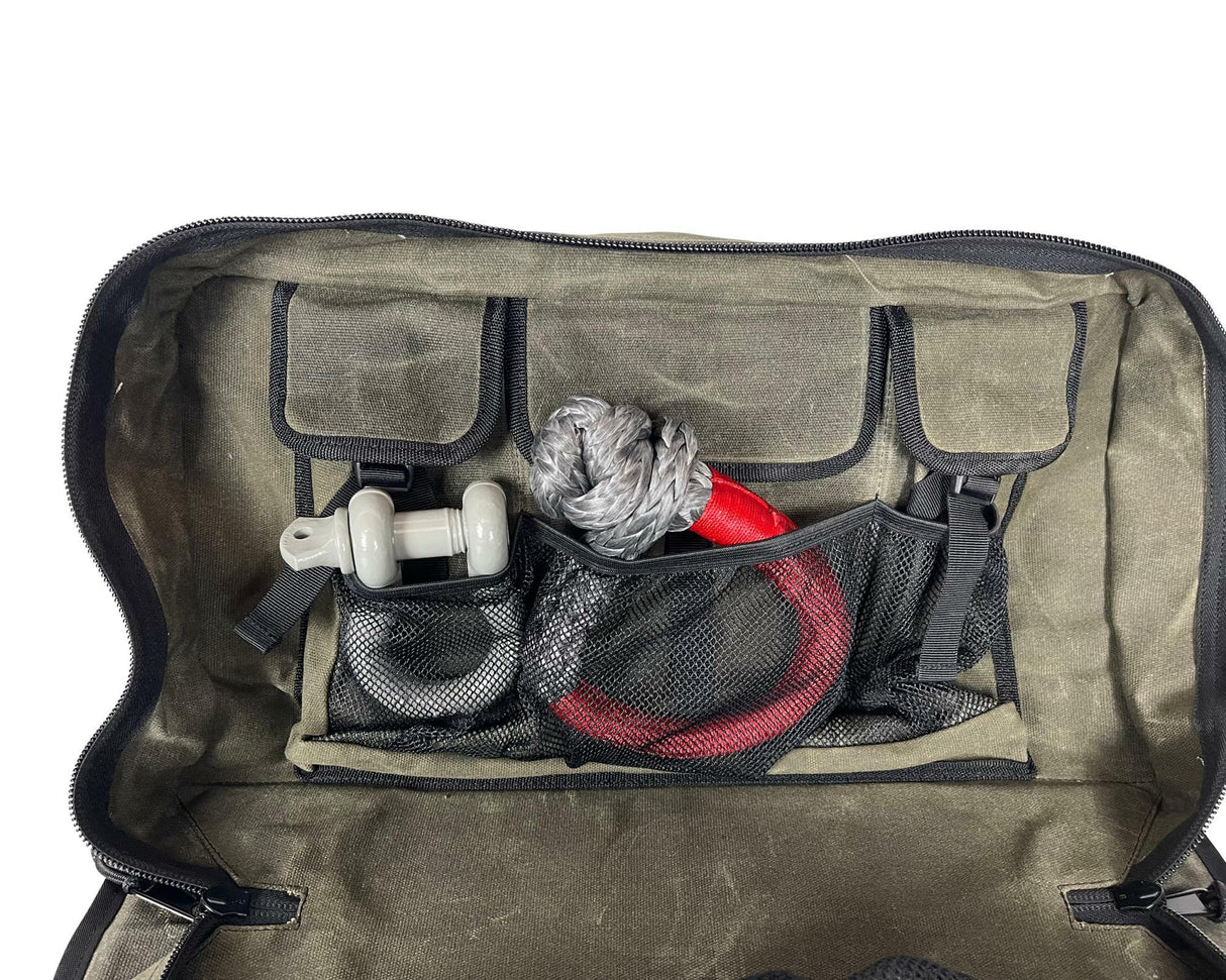 Overland Vehicle Systems - Organize With Wax Canvas Large Recovery Bag - 21179941