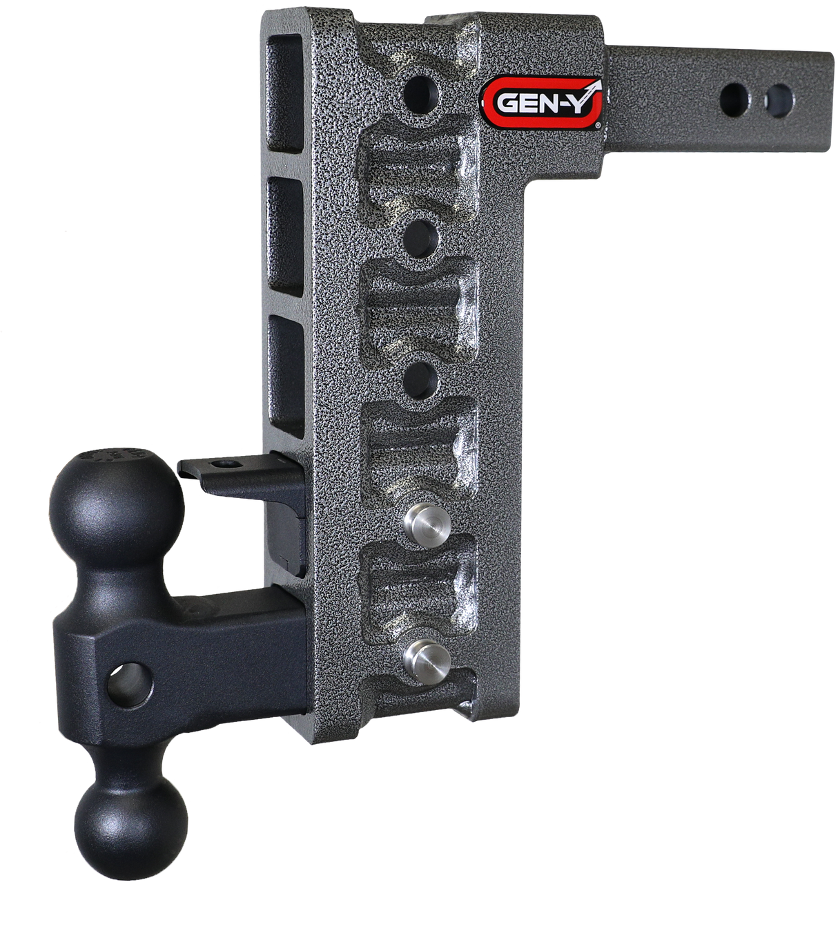 GEN-Y - Hitch GH-325 2" Shank 10" Drop 1.5K TW 10K Hitch & GH-031 Versa-Ball & GH-032 Pintle Lock - GH-325