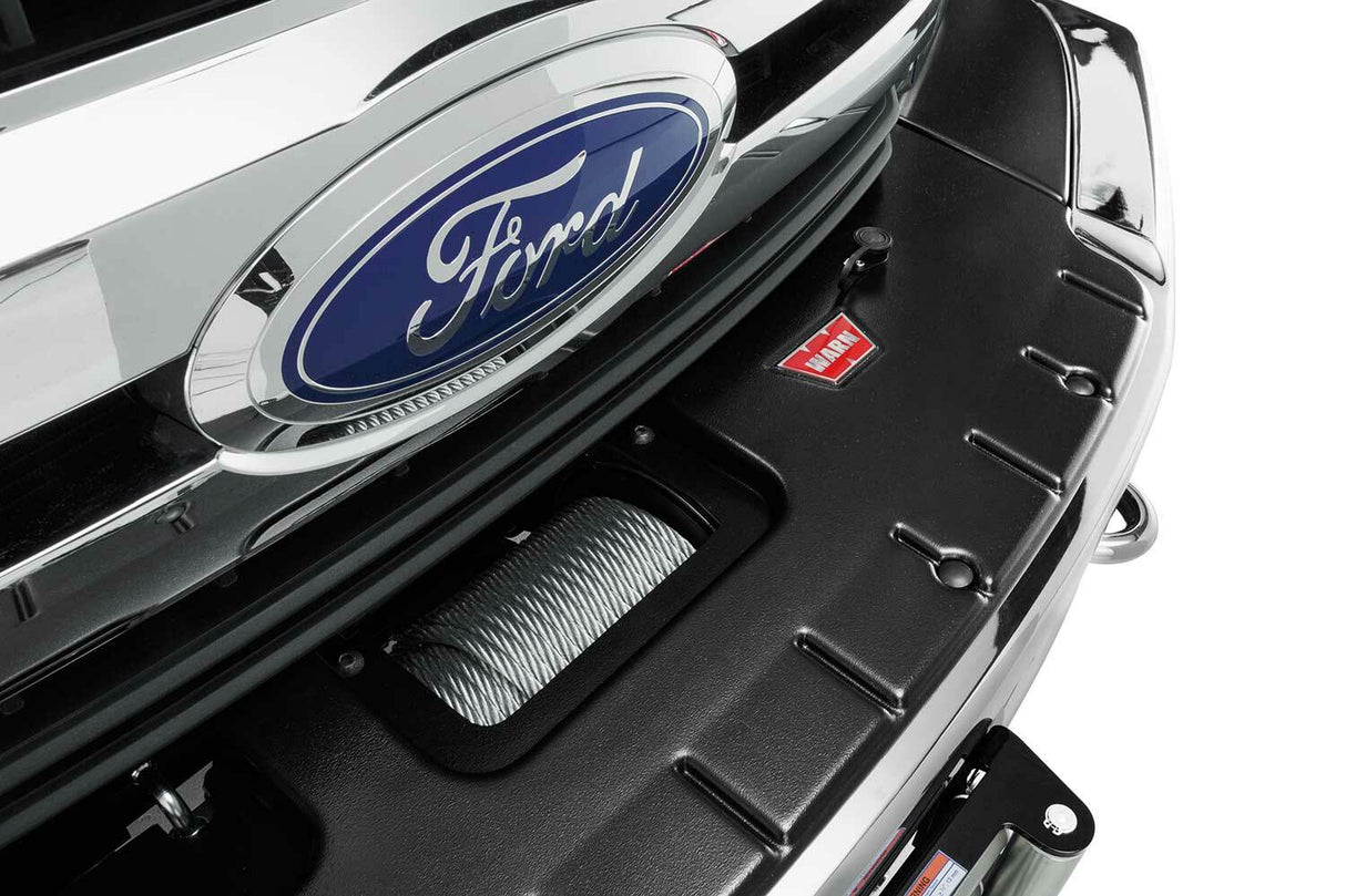 Warn - 98336 16.5ti M15 and M12 Winches Fixed Mount Powder Coated Black