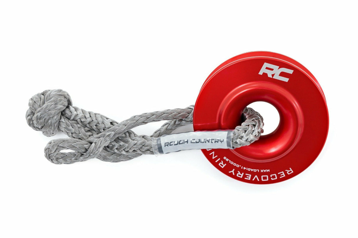 Rough Country - 6.5" Winch Recovery Ring - 41000LB Capacity - RS180