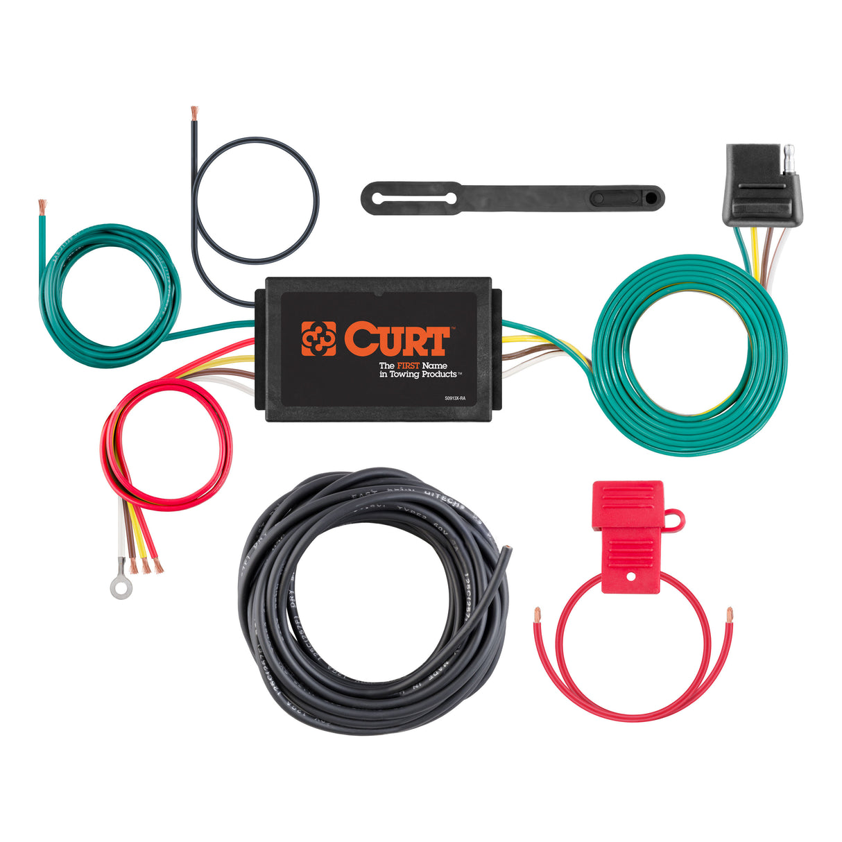 Curt - Powered 3-to-2-Wire Taillight Converter - 59190